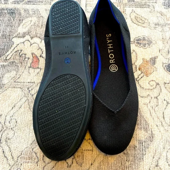 Rothy’s- The Flat- Black - Picture 2 of 3